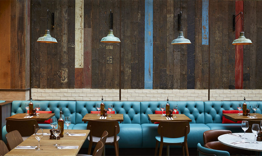 利物浦地中海餐厅的浓浓复古风