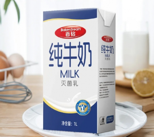 健康生活的优选伴侣：百钻纯牛奶，滋养每一天