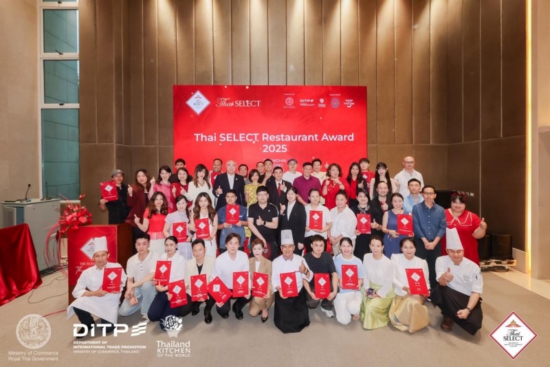 “ThaiSELECT泰精选·味享荣耀”2025年度餐厅颁奖晚宴成功在沪举行